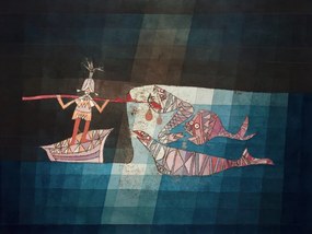 Reprodukció The Seafarers, Paul Klee