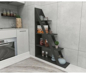 Arven Anthracite könyvespolc