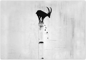Fotótapéták 368x254 Kozica Banksy Gazella hegyi Nincs magánélet Falfestmény