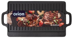 Öntöttvas grill lap 23x45,5 cm LITINA – Orion