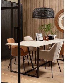 Kőrisfa étkezőasztal 90x220 cm Silas – WOOOD