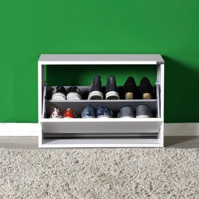 Cipősszekrény 42x60 cm fehér