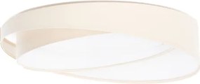 Dimmelhető LED mennyezeti lámpa SM. GALAXY M. LED/24W/230V átmérő 55 cm krémszínű/fehér + távirányító
