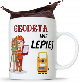 Ajándék Bögre Földmérőnek A Földmérő Jobban Tudja A Fényképes Nyomtatást