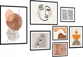 Giga Készlet 7db-os Festmények Maguk Nagy keretben KP175