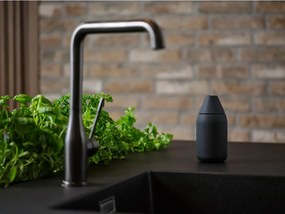 Fekete szilikon szappanadagoló 300 ml Singles – Zone