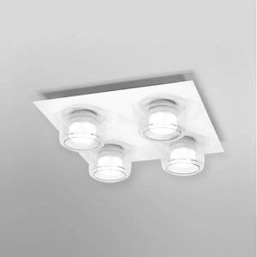 Ledvance - LED Fürdőszobai mennyezeti lámpa ORBIS FLAME 4xLED/5,5W/230V IP44 fehér