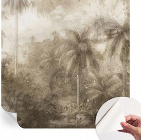 Öntapadós fotótapéta Egyszerű összeszerelés Egzotikus táj 250x250 cm