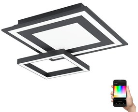 Eglo 900025 - LED RGBW Dimmelhető mennyezeti lámpa SALITERAS-Z LED/21,6W/230V