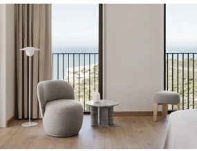 Kő kerek tárolóasztal ø 52 cm Volos – Blomus