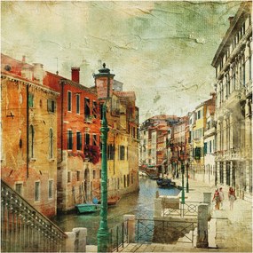 Fotótapéta Flizelin a ház szobájába 3D Városi impresszió 250x250 Ragasztó