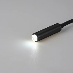 Brilagi - LED Dimmelhető flexibilis fali lámpa MAYA 1xG9/4W/230V fekete