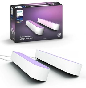 Philips - 2x LED RGB állítható asztali lámpa Hue AMBIANCE LED/6W/230V fehér
