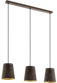 Eglo 99438 - Csillár zsinóron SEGEZIA 3xE27/40W/230V