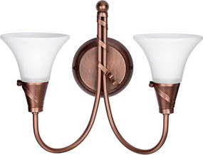 Elstead Lighting EMILY EM2-COPPER Fali lámpa 2x60W/E14