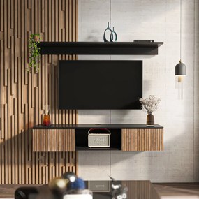 Elia - Wooden, Black