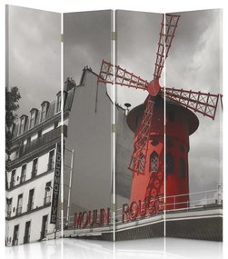 Gario Paraván Moulin Rouge Méret: 145 x 170 cm, Kivitelezés: Klasszikus paraván