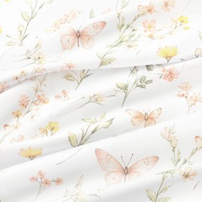 Goldea kör alakú teflonos terítő - pillangós kert Ø 100 cm