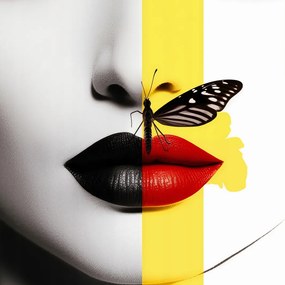 Poszter 40x40cm Pillangó Szépség