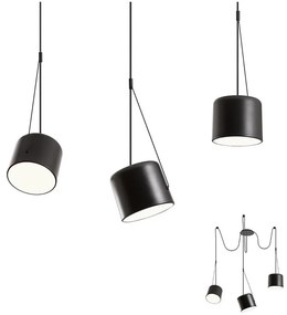 Redo 01-1826 - Csillár zsinóron DODO 3xE27/15W/230V pók