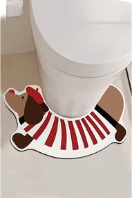 Fürdőszobai kilépő 40x70 cm Dogroll – Foutastic