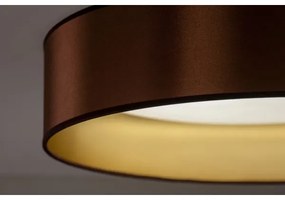 Duolla - LED Mennyezeti lámpa ROLLER LED/24W/230V átm. 45 cm réz/arany