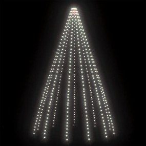 500 LED-es hideg fehér bel- és kültéri fényfüzér 500 cm