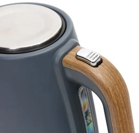 Vízforraló 1,7 l 2400W/230V rozsdamentes acél/szürke