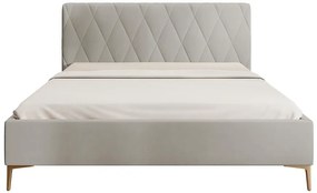 Franciaágy 160 cm Tikka 160  (krém + arany). 1099416