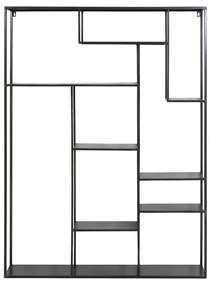 Fekete többszintes fém fali polc Talara – Light &amp; Living
