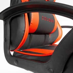 Gaming szék VARR Zolder fekete/piros