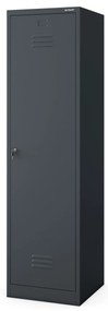 AGNES fém takarítószekrény, 500 x 1850 x 500 mm, antracit