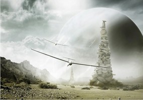 Fotótapéta ég fotótapéta vitorlázó repülőgép 152 x 104