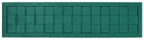 Fejtámla Tervo 160x50 cm bársony zöld [en.casa]