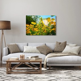 Sárga virágok képe (90x60 cm)
