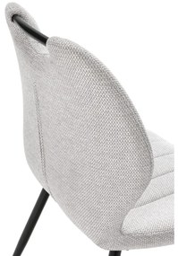 Bézs kárpitozott bárszék szett 2 db-os (ülésmagasság 65 cm) Muli – Marckeric