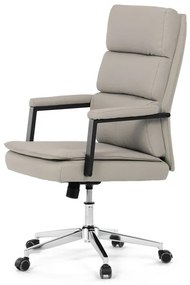 Irodai szék bézs műbőrrel. KA-D8104 SIL