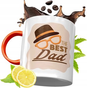 Narancssárga Bögre Apák Napjára Ajándék fényképes nyomtatással