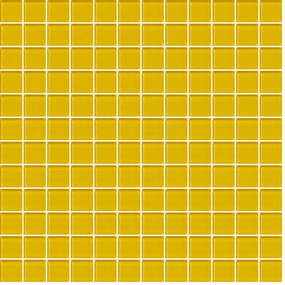Üvegmozaik Premium Mosaic yellow 30x30 cm fényes MOS25YE