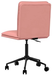 vidaXL étkezőszékek 2 db Rózsaszín műbőr