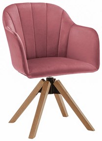 Irodai fotel Daine (bükk + régi rózsaszín). 1034257