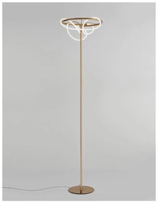 Nova Luce TIRIAC állólámpa, arany, 3000K melegfehér, beépített LED, 28W, 2783 lm, 9548106