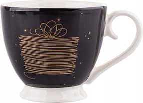Bögre Altom Design Golden Christmas porcelán 350 ml