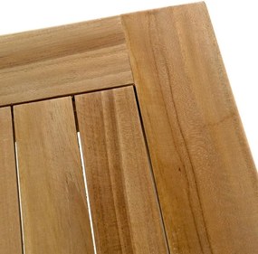 DIVERO Kerti fa asztal  90 x 90 x 75 cm