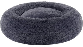 Feandrea kutyaágy, macskaágy, puha plüss felület, s-es méretben, sötétszürke