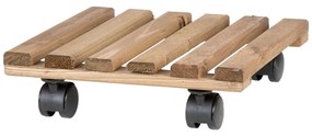 Fa gurulós virágállvány (magasság 8 cm) Indoor &amp; Outdoor – Esschert Design