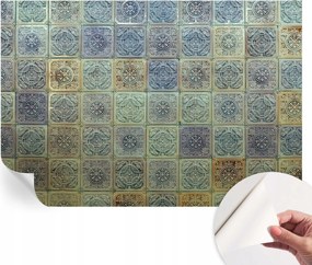 Prémium öntapadós fali fotótapéta Geometrikus csempék 152x104 cm