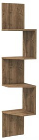 Fali polc Desaldo - Walnut