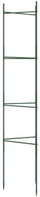 2 db acél és polipropilén paradicsomketrec 154 cm