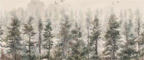 Kép - Fenyőerdő I., akvárium (120x50 cm)